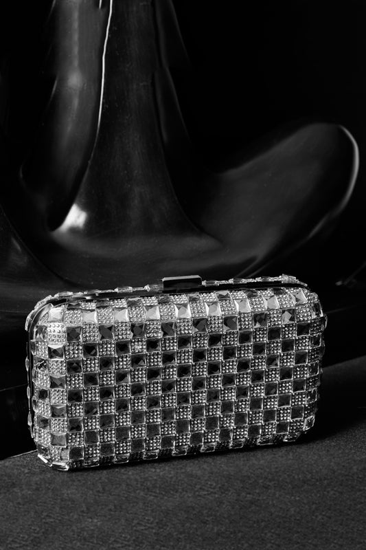 The Grey Bling Bag