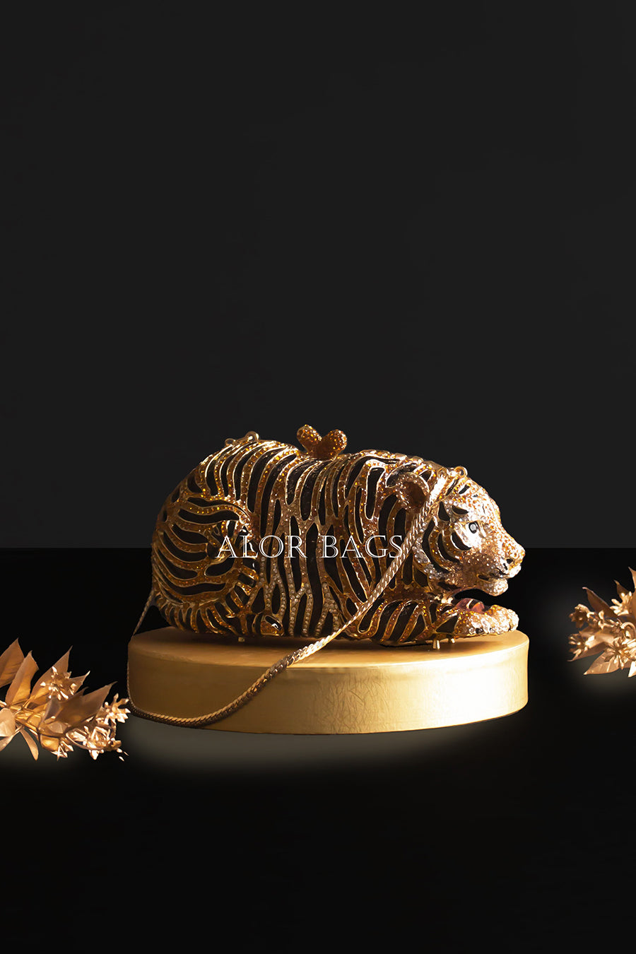 The Gold Tiger Clutch